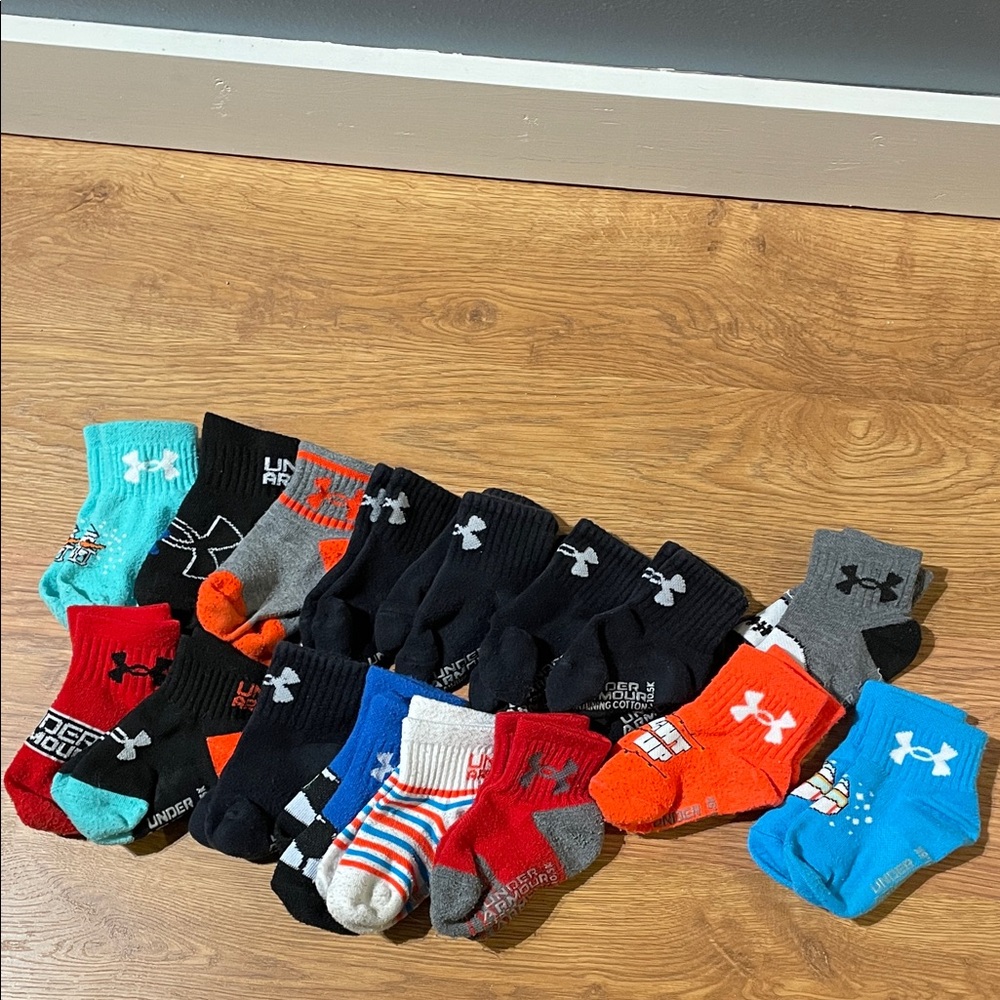 16 pairs of Toddler socks!